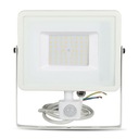 LED projektor 50W 4000lm 4000K IP65 +PIR VT-50-S