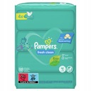 PAMPERS Fresh Clean vlhčené obrúsky 4x 80 ks