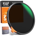 KF Sivý filter 72mm NASTAVITEĽNÝ ND2-ND400 fader PRO