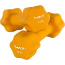 SET 2x NEOPRÉNOVÉ ČUPY 1,5KG FITNESS AEROBIC