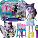 ENCHANTIMALS SAGE BÁBIKA SKUNK STYLING SET MATTEL