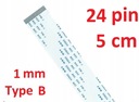 Flex páska FPC FFC VW-1 AWM 20624 80C 60V 5cm 24pi