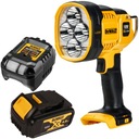 Nabíjacia LED baterka 18V 500/1500lm DeWALT DCL043 + 1x4Ah + nabíjačka