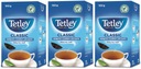 TETLEY CLASSIC ČIERNY LISTOVÝ ČAJ 100G x3