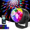 Svetelný projektor Star Projector 7 farieb DISCO LED RGB GUĽA + DIAĽKOVÝ