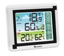 Meteostanica Hygrometer Teplomer Vlhkosť LCD Bezdrôtový dotykový Meteo