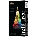 Twinkly Light Tree 450 RGBW LED, Čierny stĺp, 3 m, IP44 TWP500SPP-BEU