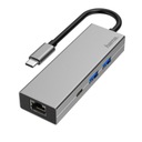 HAMA USB-C LAN HUB 2 x USB-A 3.2 Gen 1 USB-C LAN