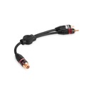 Adaptér 2x RCA na 1 CHINCH zásuvku VITALCO PREMIUM