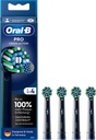 Braun ORAL B CROSS ACTION PRO BLACK hrot 4 ks