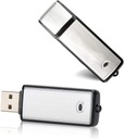 MINI USB FORMÁT NAHRÁVANIA HLASU WAV 8GB 15H