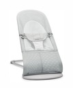 Odrážadlo BABYBJORN BALANCE SOFT MESH - Sivá/Biela