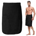 KILT PÁNSKY OTERÁK SAUNA L/XL BAVLNA FROTÉ BAZÉN ČIERNA