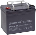 ELEKTRICKÝ VOZÍK NA SKÚTRE 12V 35AH BATERIE VYLEPŠENÝ AGM