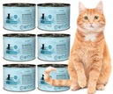 Mokré jedlo Catz Finefood Classic N.13 Sleď a krevety Can 6x200G