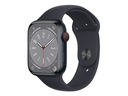 Apple Watch series 8 GPS smart hodinky 45mm čierne