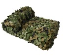 VOJENSKÁ MASKOVACIA SIEŤ ZÁHRADNÁ KAMUFLÁŽ TIEŇOVÝ KRYT CAMO 3x6m