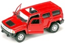 KOVOVÉ TERÉNNE AUTO HUMMER H3 WELLY HAMER 1:34