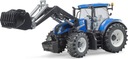 Bruder New Holland traktor T7.315 s čelným nakladačom (03121)