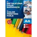 Metalická trasovacia fólia zelená A4 25 ks