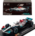 Auto F1 Mercedes W13 63 Russell KASK BBurago 1:43