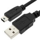 1M MINI USB NABÍJACÍ KÁBEL PRE NAVIGÁCIU KAMERY