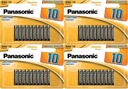 40x VÝKONNÁ BATÉRIA PANASONIC ALKALINE LR03 AAA 1,5V