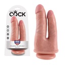 King Cock Realistické dvojité análne dildo