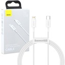 Kábel Baseus Superior, USB-C - Lightning, 20W, 1m