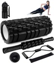 CHRBÁTOVÝ MASÁŽNY VALEC FITNESS ROLLER SADA BALL SET ODPOROVÝ ODPOR ODPOROVÝ VALEC 5 kusov