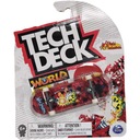 TECH DECK SKATEBOARD FINGERBOARD WORLD INDUSTRIES WAR + NÁLEPKY