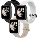 SADA 3X SILIKÓNOVÉHO NÁRAMKU PRE XIAOMI MI WATCH LITE VIANOČNÝ DARČEK