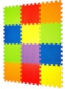 Podložka z penového puzzle 30x30, mix farieb