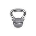 Gumená činka inSPORTline Kettlebell 4kg STEEL