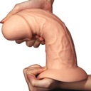 Zahnutý obrovský penis XXL Dildo Dia. 6,6 cm