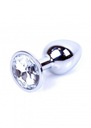 Plug-Jewellery Silver PLUG-Clear