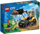 LEGO City 60385 RÝPADLO BULLDOZER NAKLADAČ TRAKTOR