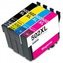 4X atramenty pre EPSON 502 XL XP-5100 WF-2800 WF-2860