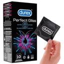 DUREX PERFECT GLISS hrubé kondómy, extra zvlhčené, 10 ks bezp.