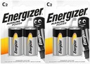 4x ALKALICKÝ BATERIE ENERGIZER R14 LR14 C 1,5V