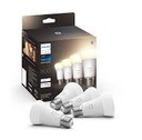 4x žiarovka Philips Hue White LED E27 A60 9W 806lm