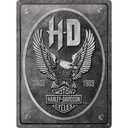 Plagát 30x40 Harley-Davidson Metal