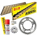 DID GOLD DRIVE SET JT YAMAHA XT 660R 04-15