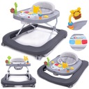 4 BABY Walker WALK'N PUSH DARK GREY