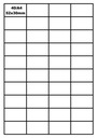 Samolepky štítkov pre tlačiareň 52x30 4000 ks na A4