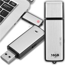 PENDRIVE SPY VOICE RECORDER MINI ZVUKOVÁ DETEKCIA 16GB USB