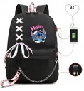 SCHOOL BACKPACK STITCH USB konektor D055