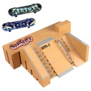 FINGERBOARD MINI SKATEBOARD SET SKATEPARK RAMP