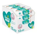 PAMPERS SENSITIVE Baby vlhčené obrúsky bal. 12x52ks