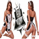 OUTFIT SLUŽINY KOSTÝM Naughty Maid S/M